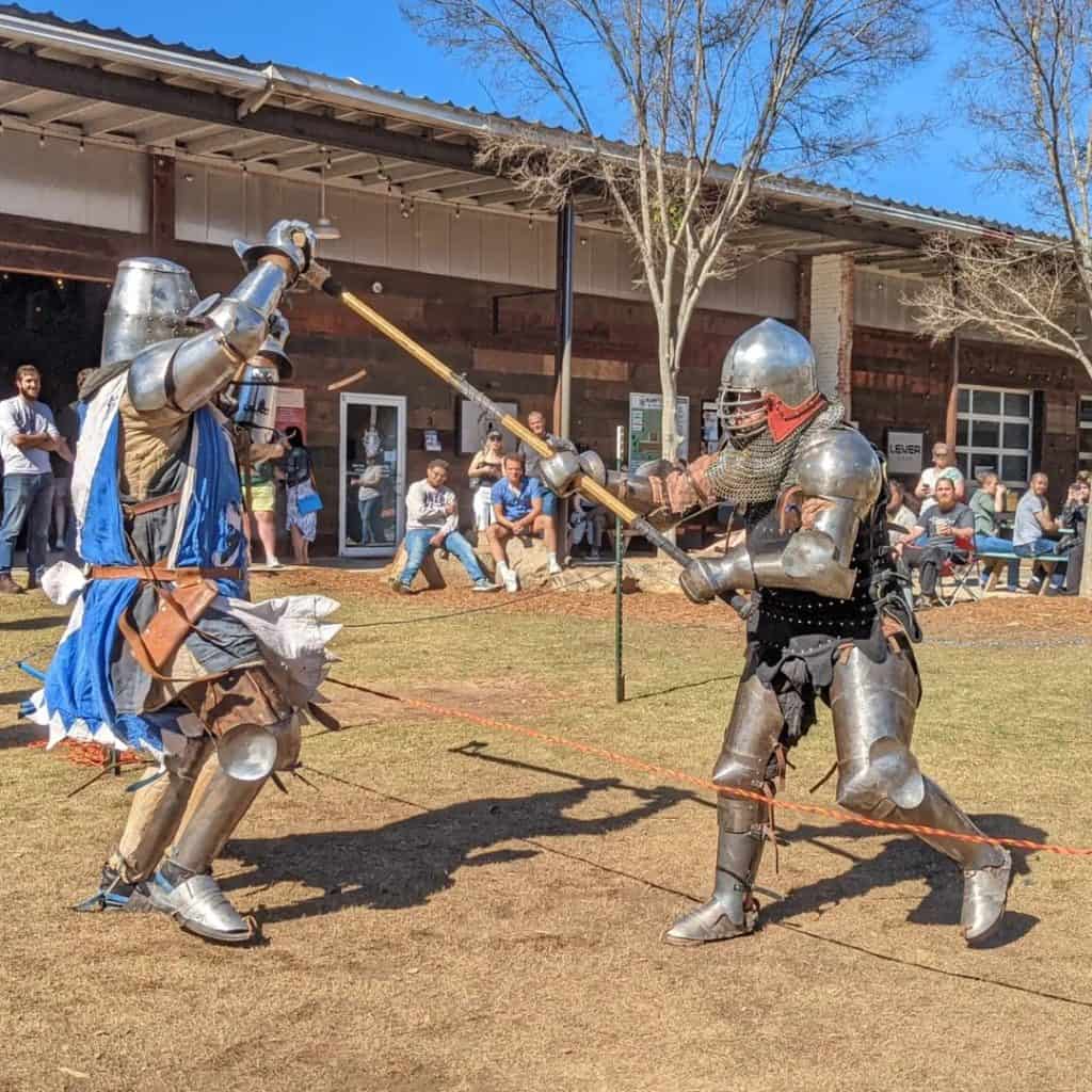 Palmetto Knights battle