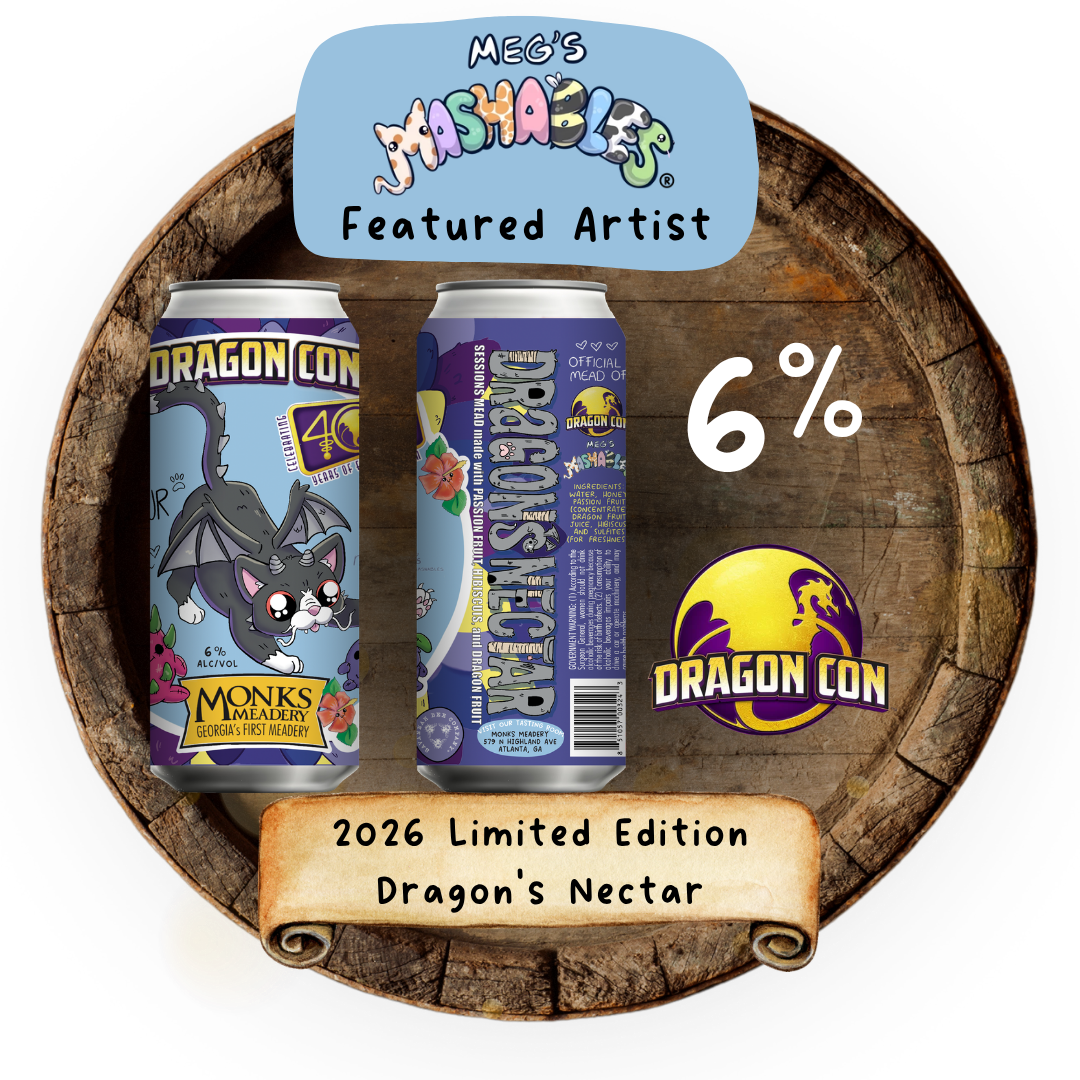 2026 Limited Edition Dragon Con Mead 16oz Cans