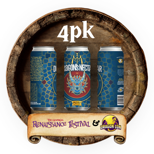Dragons Nectar 16oz Cans - Monks Meadery