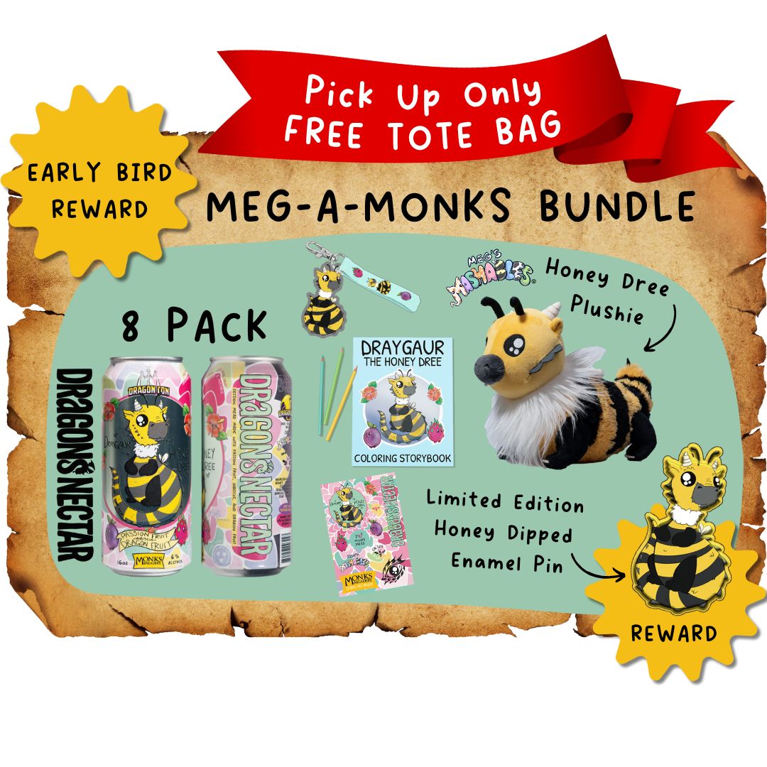 Meg-a-Monks Bundle (PICK UP ONLY - FREE TOTE BAG) EARLY BIRD REWARD