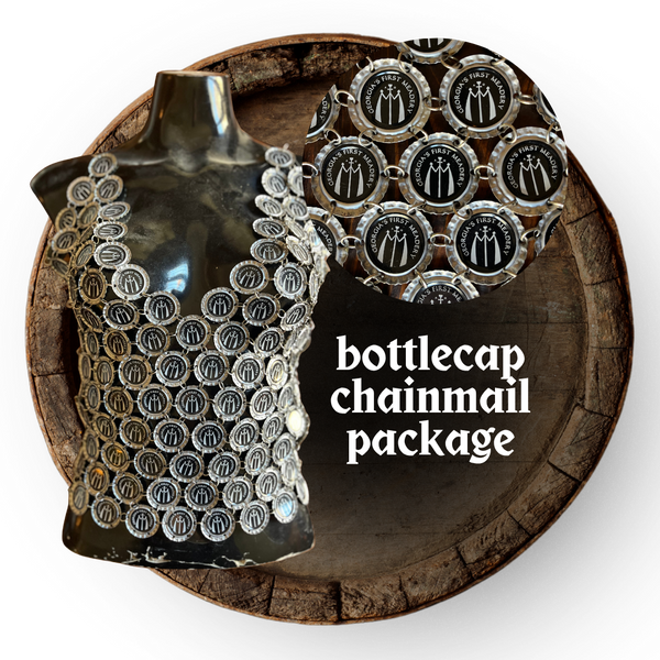 Bottlecaps for Chainmail - Monks Meadery