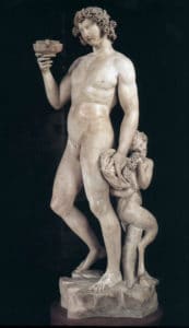 Michelangelo Bacchus Sculpture